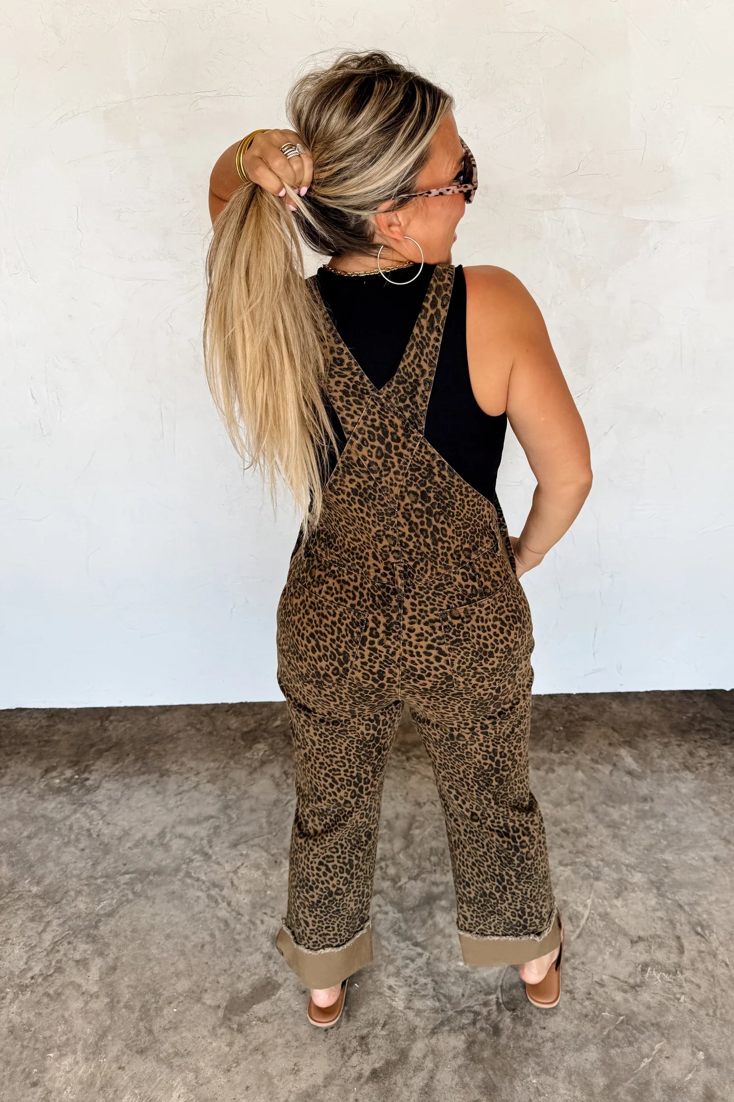 Delilah Cheetah Overalls