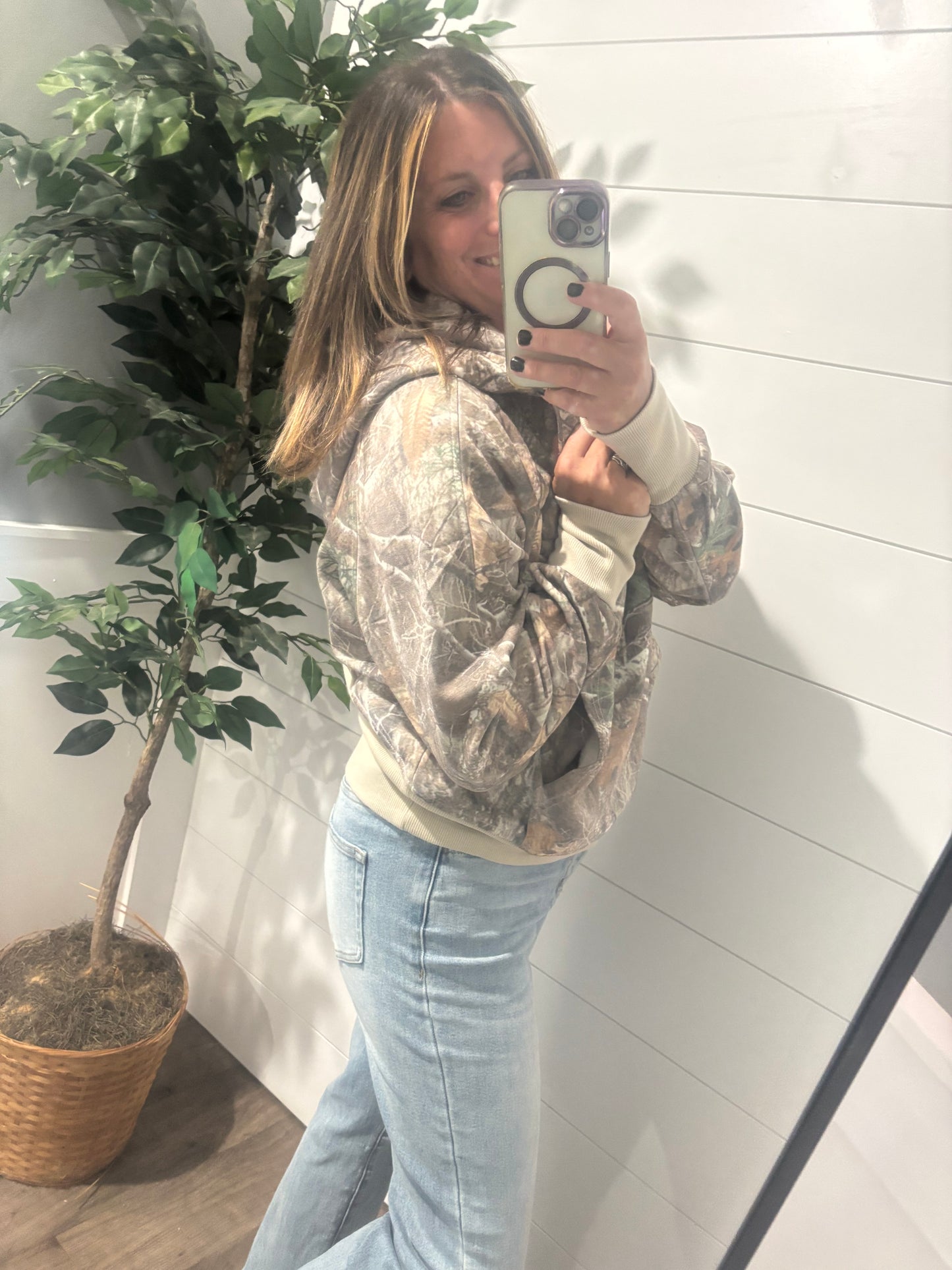 Camo & Checker Easy Does It Pullover