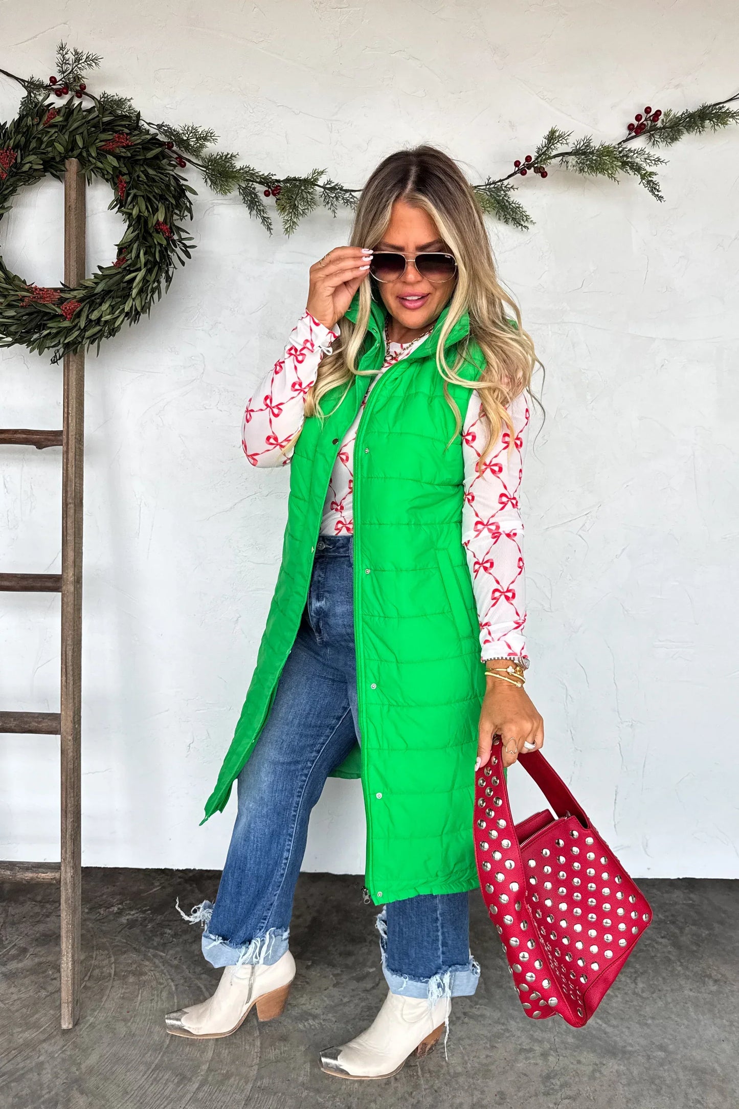 PRE ORDER Kendall Long Puffer Vest