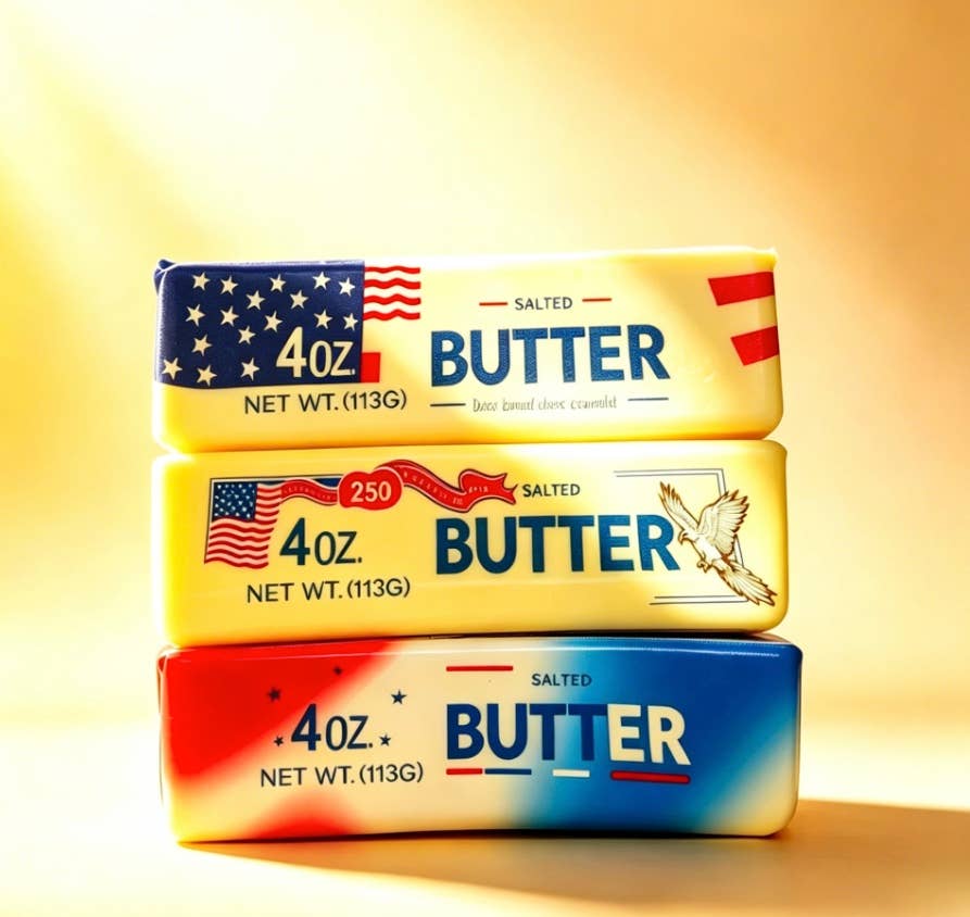 Squeeze Butter Shape Fidget Toy Squishy Toy: 1 / 14cm