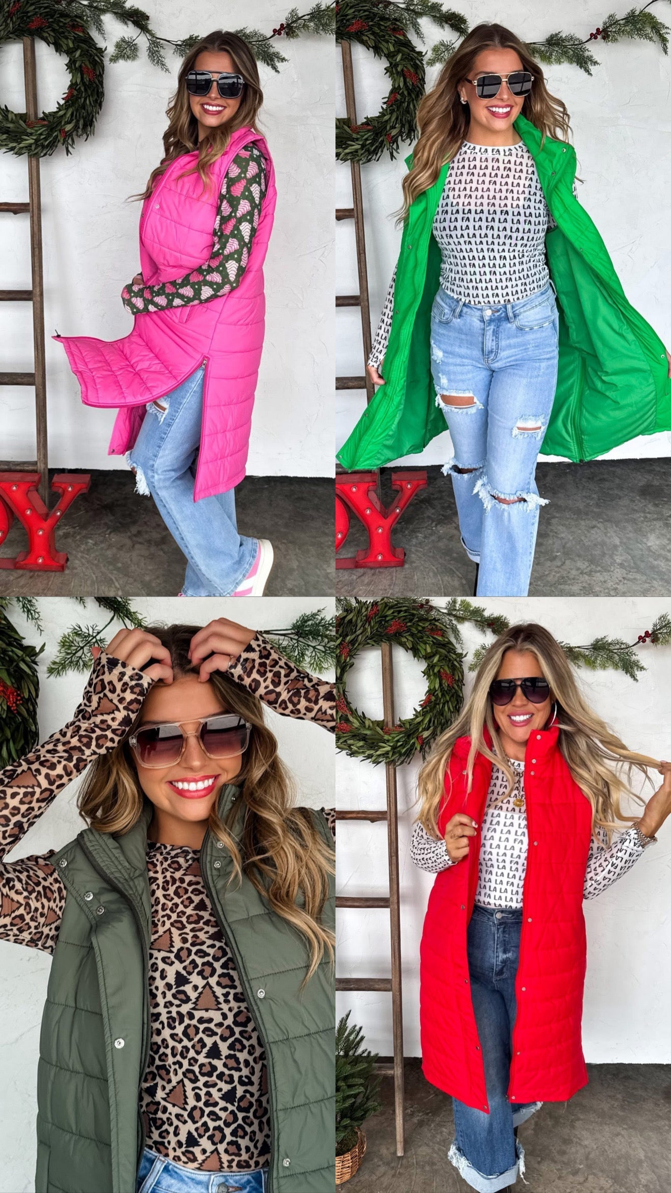 PRE ORDER Kendall Long Puffer Vest