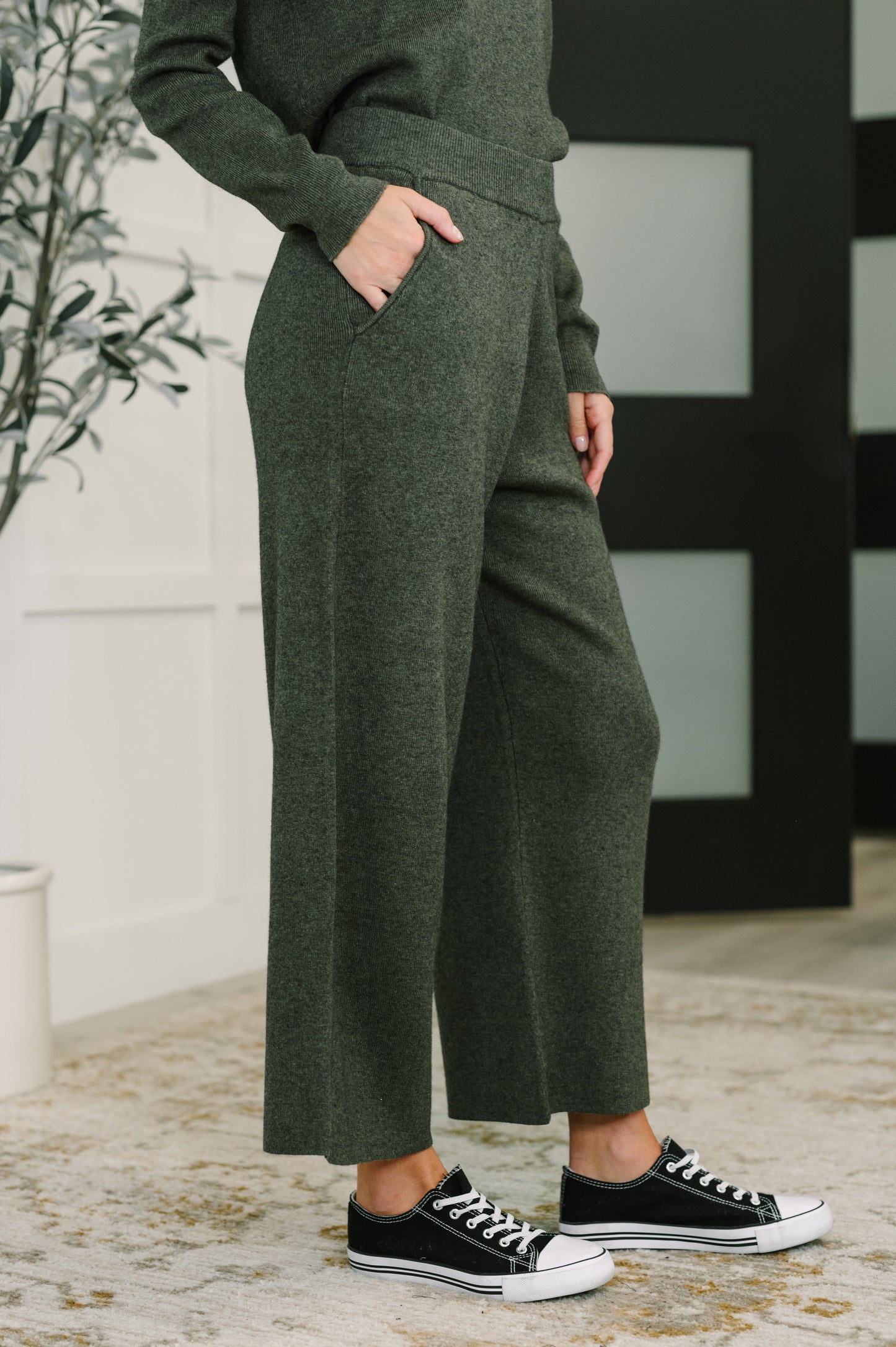 Clove Culottes in Moss