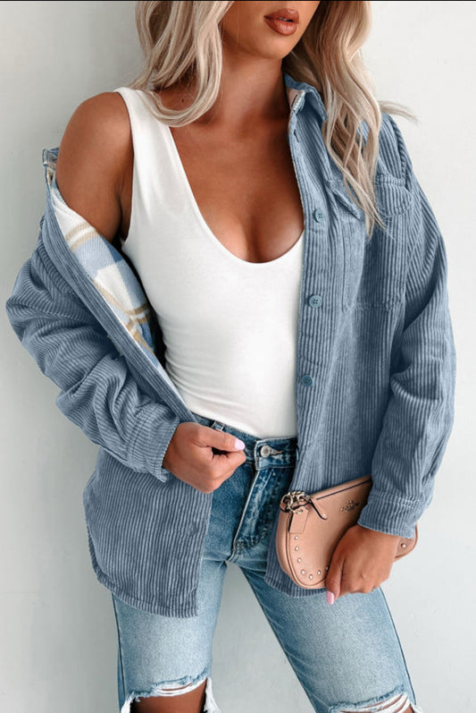 Spring Essential Reversible Shacket