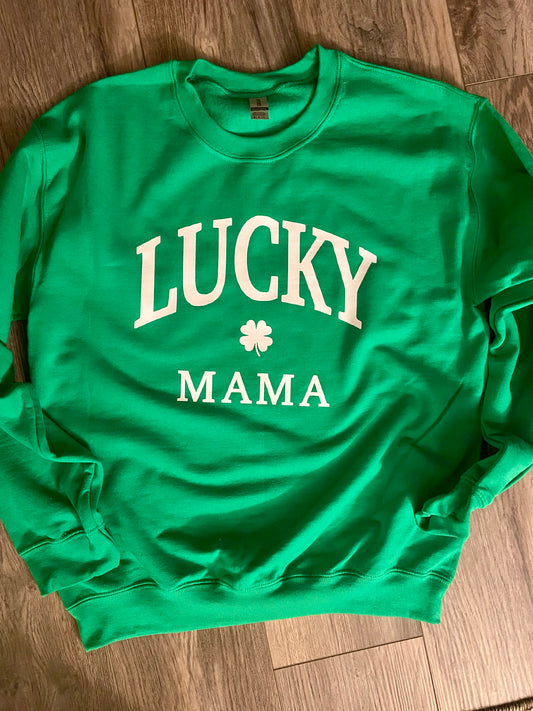 Lucky Mama Crewneck Sweatshirt