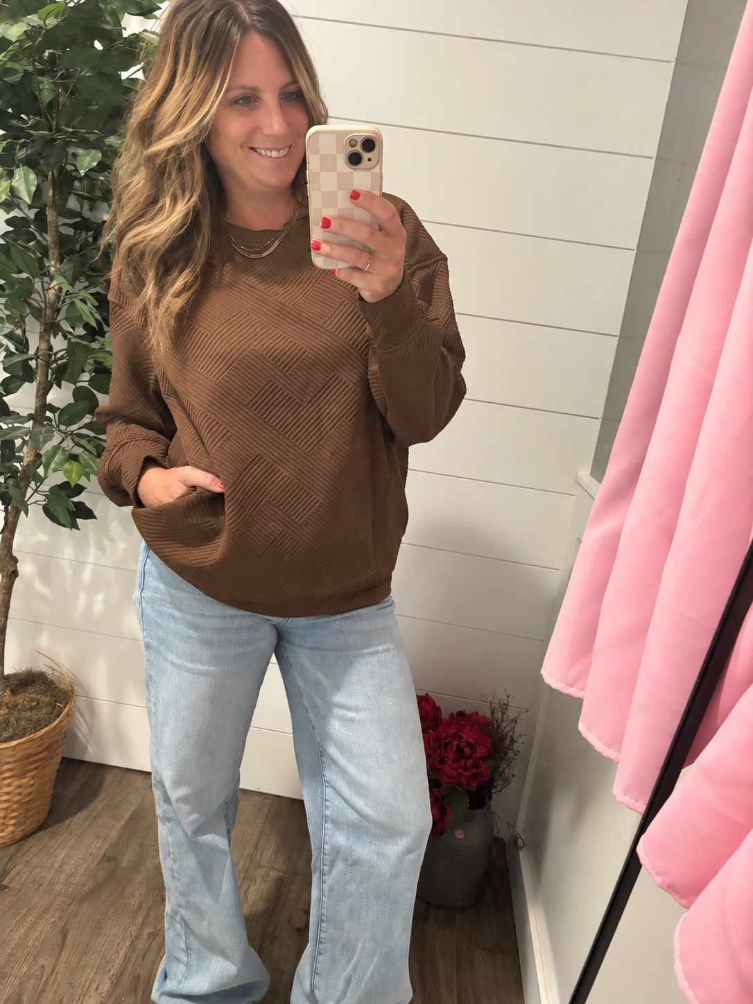 Aspen Textured Pullover
