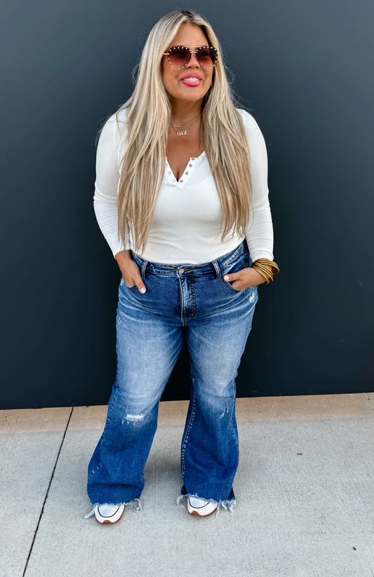 Rebel Tummy Control Flare Jeans