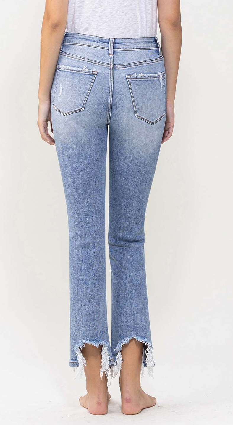 Lovervet High Rise Kick Flare Jeans