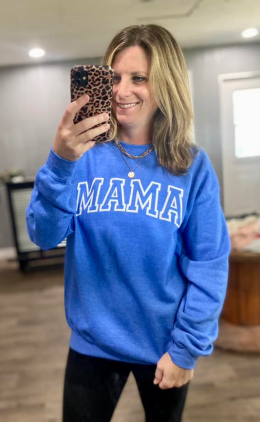 MAMA Puff Vinyl- Blue