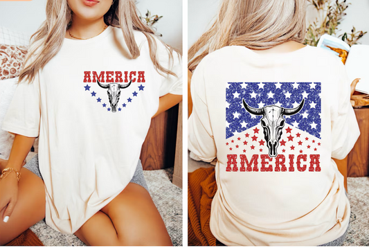 Western America Graphic Tee