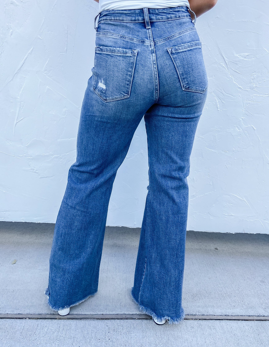 Blakeley Medium Wash Distressed Jeans