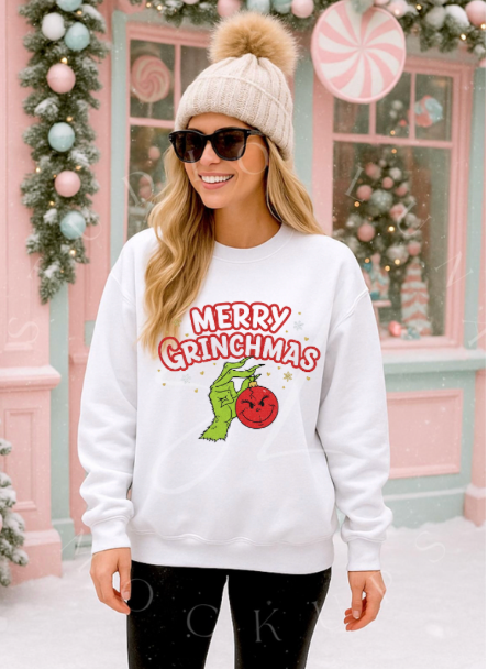Merry Grinchmas Crewneck