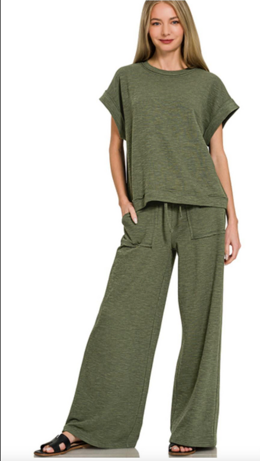 Weekend Wander Lounge Set - Olive