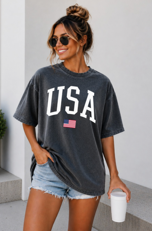 USA Comfort Colors Graphic Tee