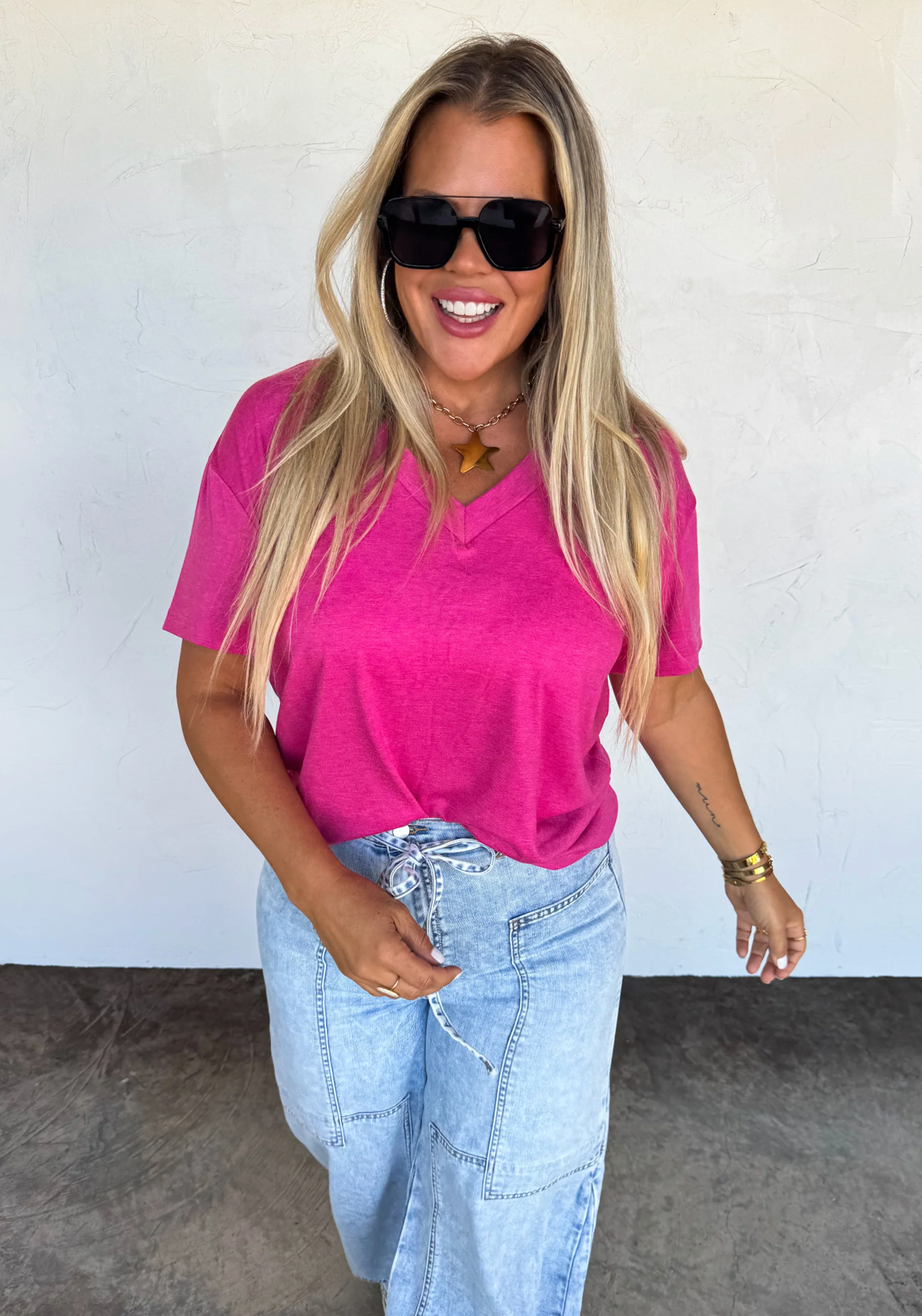 Sadie Soft and Slouchy Boyfriend Tee