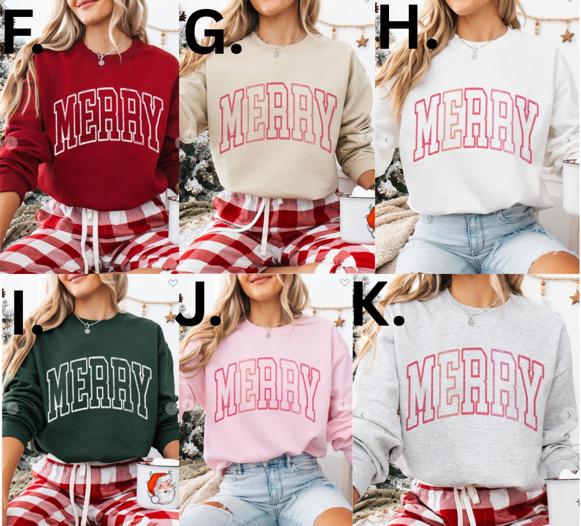DOORBUSTER: Merry Crewneck