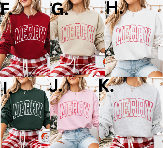 DOORBUSTER: Merry Crewneck