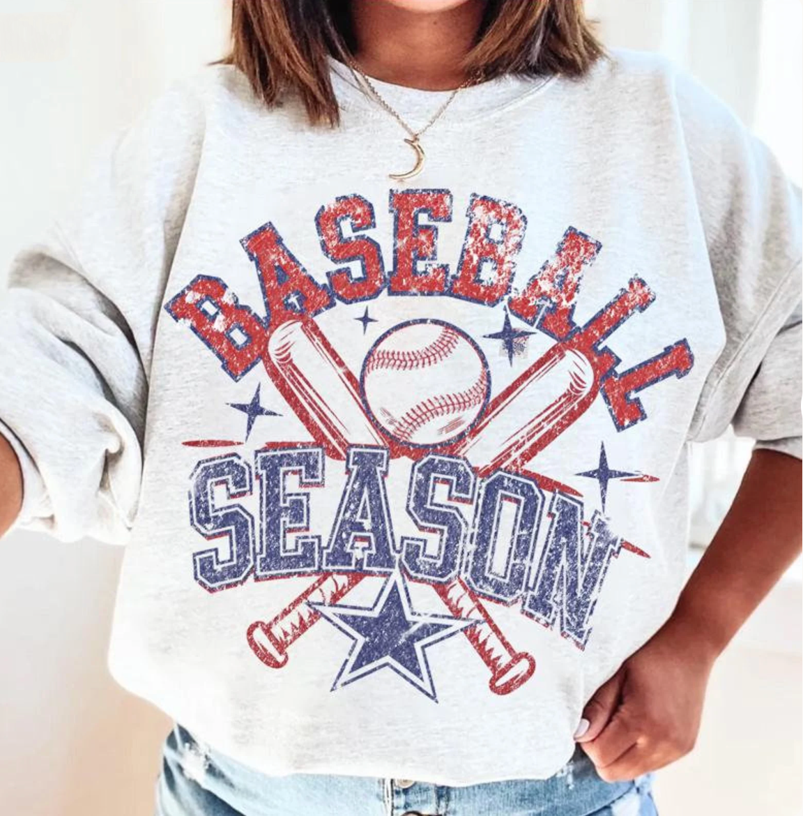 Baseball Season Sweatshirt
