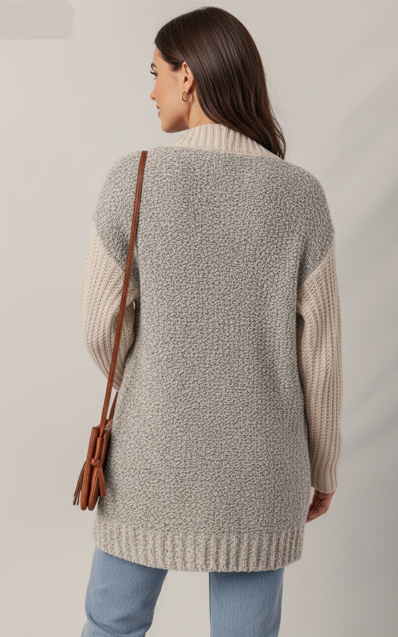 The Willow Two Tone Cardigan