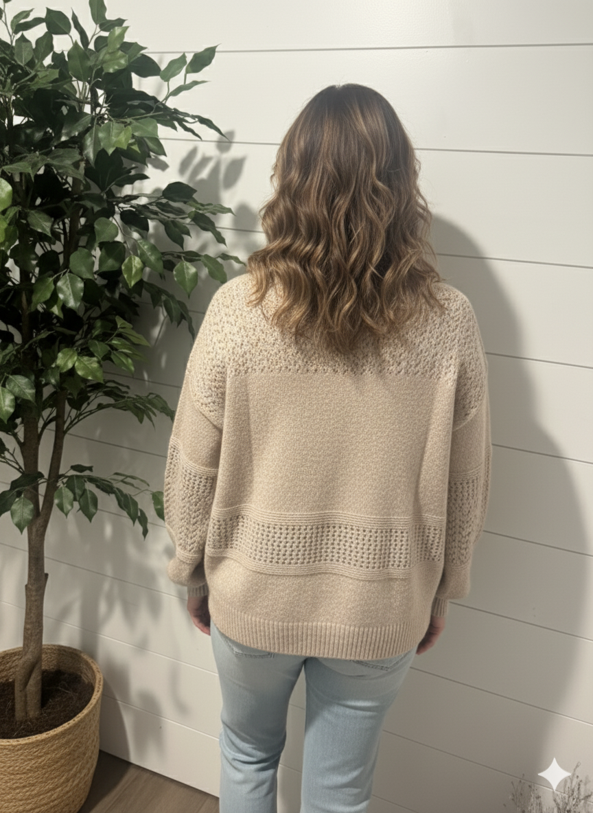 The Claire V-Neck Sweater