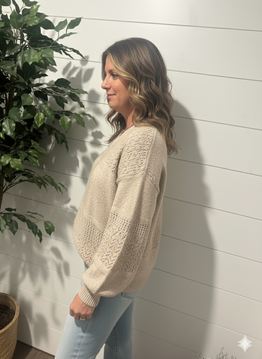 The Claire V-Neck Sweater