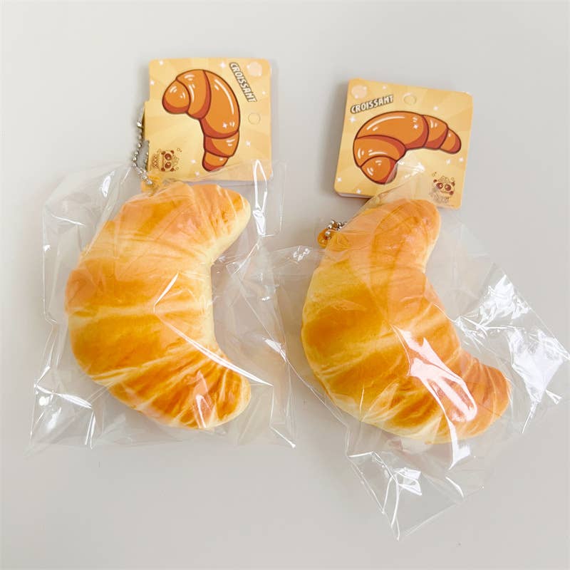 Croissant Squishy Squeeze Toy Fidget Toy