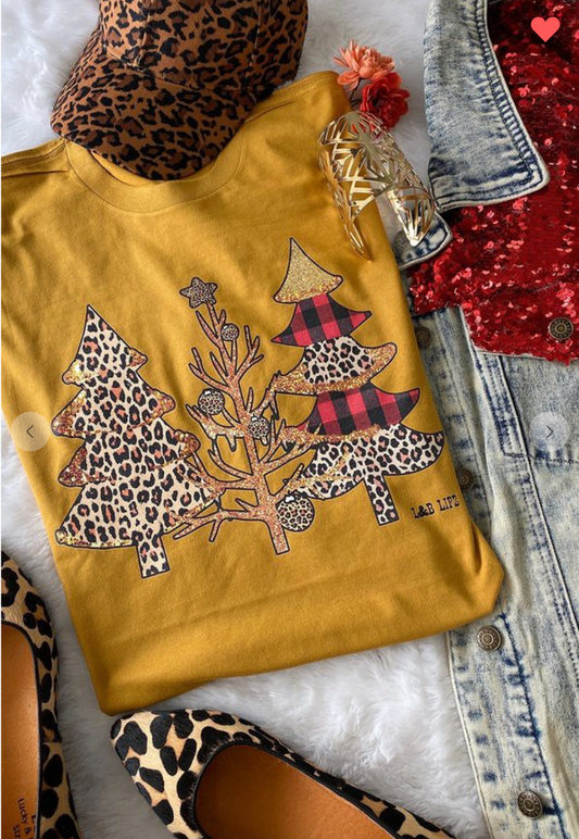 Cheetah Print Tee 