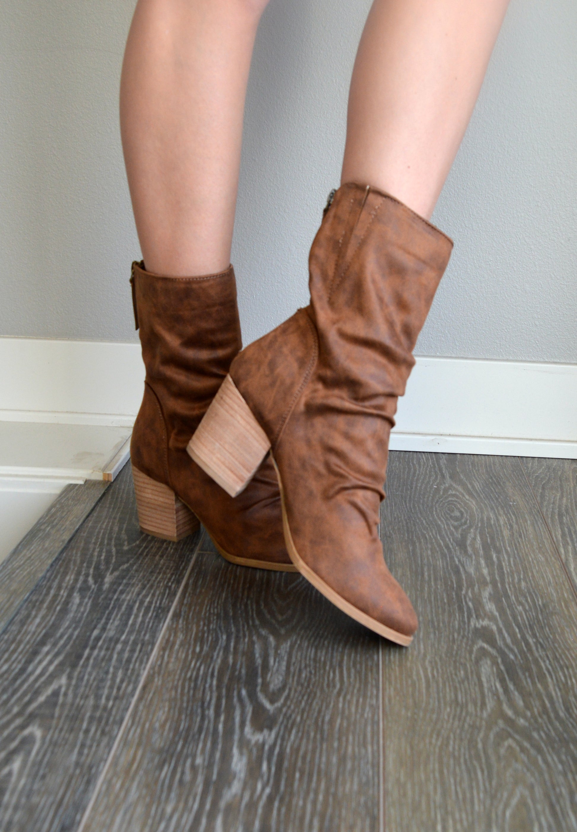 Preston Very G Brown Boots - tan 